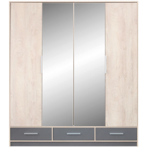 Szafa 4D z lustrem ISL1 ISKO Podstawowe