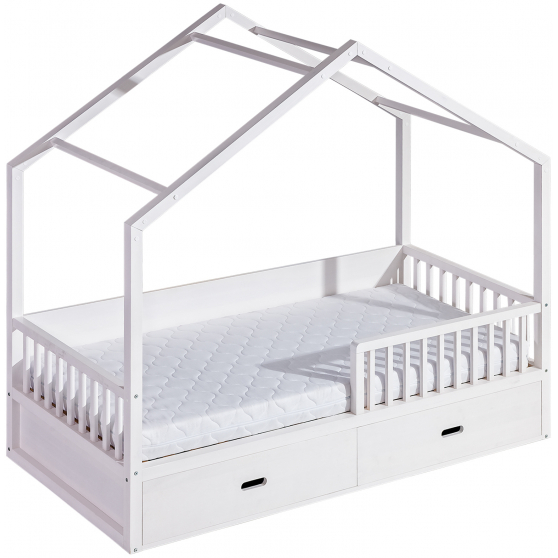 Łóżko 90 x 200 z szufladami WIKTOR Podstawowe