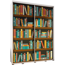 Szafa 155 z grafiką BIBLIOTEKA PENELOPA Podstawowe