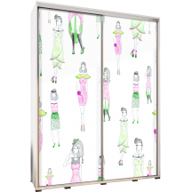 Szafa 155 z grafiką FASHION GIRLS PENELOPA Podstawowe