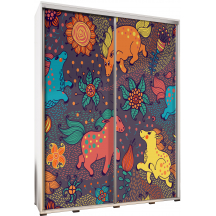 Szafa 155 z grafiką KONIKI PENELOPA Podstawowe