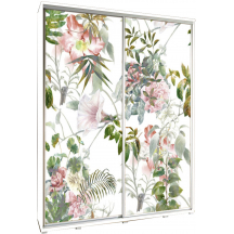 Szafa 155 z grafiką KWIATY 1 PENELOPA Podstawowe