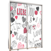 Szafa 155 z grafiką LOVE PENELOPA Podstawowe