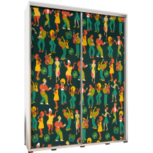 Szafa 155 z grafiką RETRO PARTY 2 PENELOPA Podstawowe