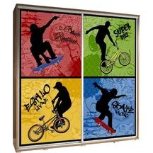 Szafa 205 z grafiką SKATE 1 PENELOPA Podstawowe