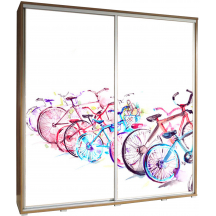 Szafa 205 z grafiką ROWERY PENELOPA Podstawowe