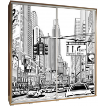 Szafa 205 z grafiką MIASTO PENELOPA Podstawowe