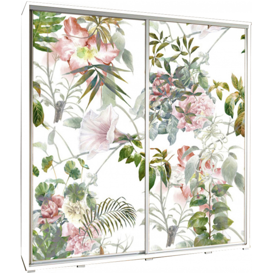 Szafa 205 z grafiką KWIATY 1 PENELOPA Podstawowe