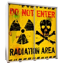Szafa 205 z grafiką DO NOT ENTER PENELOPA Podstawowe