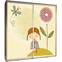 Szafa 205 z grafiką DZIEWCZYNKA PENELOPA Podstawowe