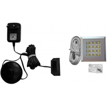 Oświetlenie LED 1-punktowe IZLED08-01-WW01 Podstawowe