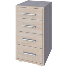 Kontenerek biurowy B - KB3 (350) BIUROWY Podstawowe