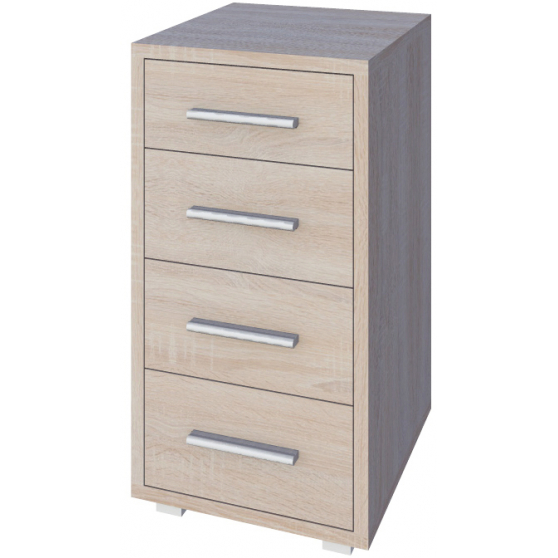 Kontenerek biurowy B - KB3 (350) BIUROWY Podstawowe