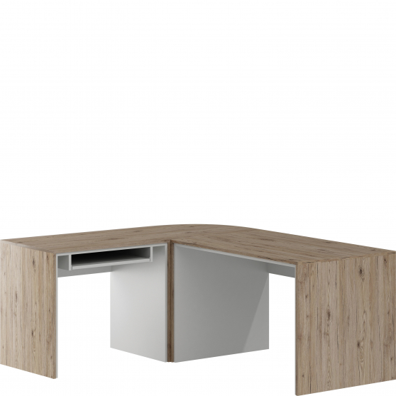 Biurko narożne OF - BN OFFI Podstawowe