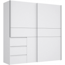 Szafa ubraniowa przesuwna 2-drzwiowa W2QS823E71-120 Biały WINN 2 Podstawowe