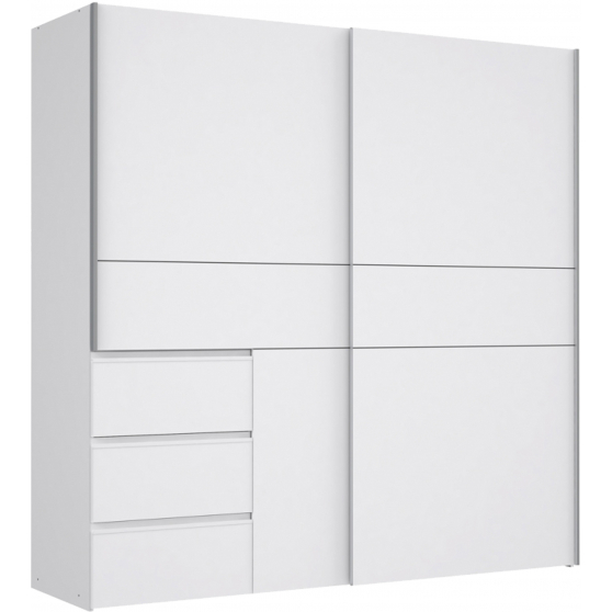 Szafa ubraniowa przesuwna 2-drzwiowa W2QS823E71-120 Biały WINN 2 Podstawowe