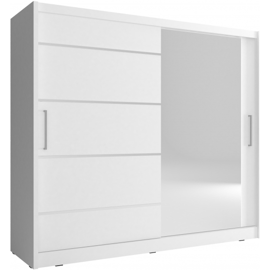 Szafa z lustrem 200 MAJA I ALU Podstawowe