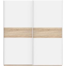 Szafa przesuwna 170 EPRS923E-Q45 Biały / Dąb Sonoma WINNIE Podstawowe