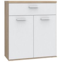 Komoda WNK431-Q36 Biały / Dąb Sonoma WINNIE Podstawowe