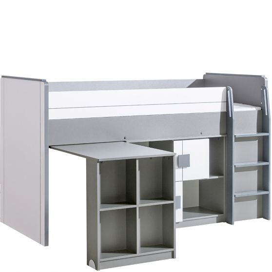 Łóżko z biurkiem i regałem G19 GUMI Podstawowe