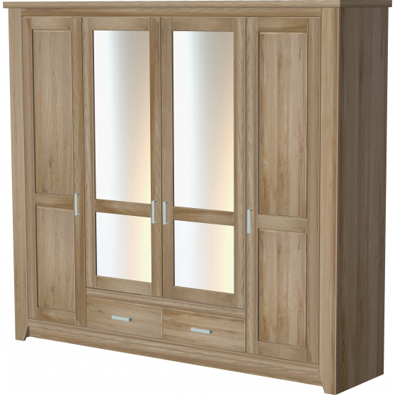 Szafa 4D z lustrem 50EITR44 TORONTO Podstawowe