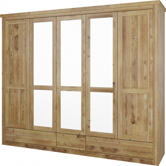 Szafa 5D z lustrem 50EBCR453 WOODLAND Podstawowe