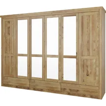 Szafa 6D z lustrem 50EBCR464 WOODLAND Podstawowe