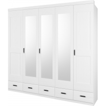 Szafa 5D z szufladami i z lustrem 5090ST4S5 SYSTEM A Podstawowe (1)