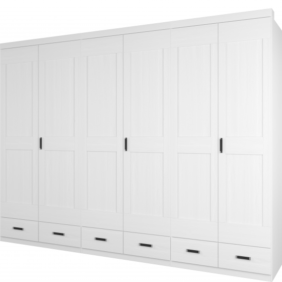 Szafa 6D z szufladami 5090ST406 SYSTEM A Podstawowe (1)