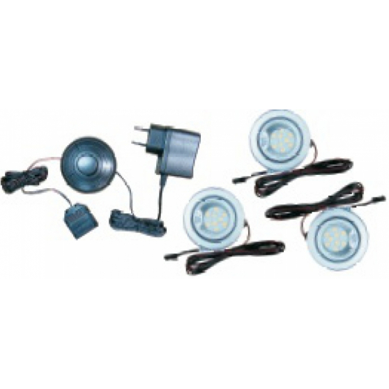 Oczko ledowe 3 pkt P900ZBL3 Podstawowe