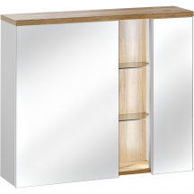 Szafka łazienkowa wisząca z lustrem 841 BAHAMA WHITE Podstawowe