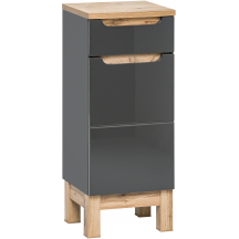 Szafka łazienkowa stojąca z szufladami i drzwiami 810 BALI GREY Podstawowe