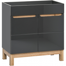 Szafka łazienkowa stojąca pod umywalkę 60 cm 820 BALI GREY Podstawowe