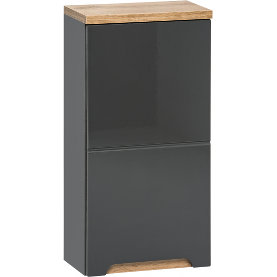 Szafka łazienkowa wisząca z drzwiami 830 BALI GREY Podstawowe