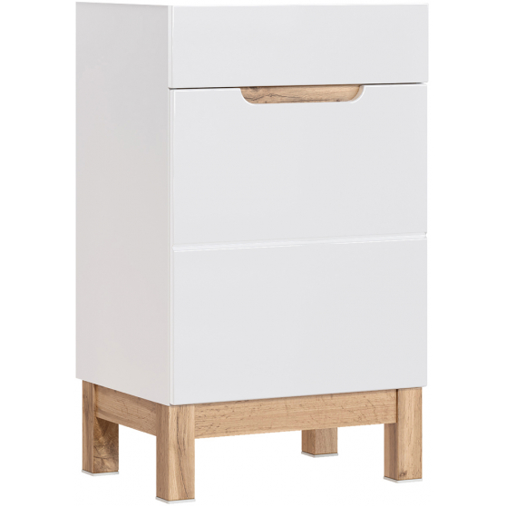 Szafka łazienkowa stojąca pod umywalkę 50 cm 824 BALI WHITE Podstawowe