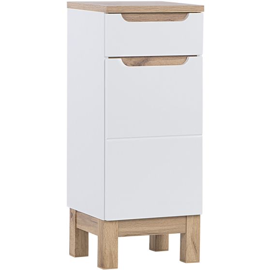 Szafka łazienkowa stojąca z szufladami i drzwiami 810 BALI WHITE Podstawowe