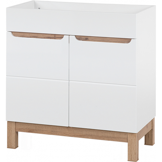Szafka łazienkowa stojąca pod umywalkę 80 cm 821 BALI WHITE Podstawowe