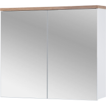 Szafka łazienkowa wisząca z lustrem 841 BALI WHITE Podstawowe
