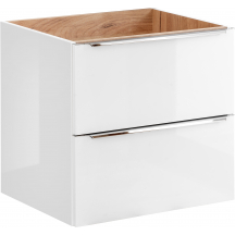Szafka łazienkowa wisząca pod umywalkę 60 cm 820B CAPRI WHITE Podstawowe (1)