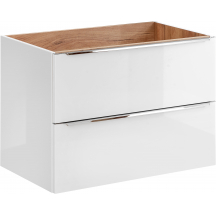 Szafka łazienkowa wisząca pod umywalkę 80 cm 821B CAPRI WHITE Podstawowe (1)