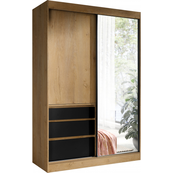 Szafa HAITI 140 z lustrem Podstawowe