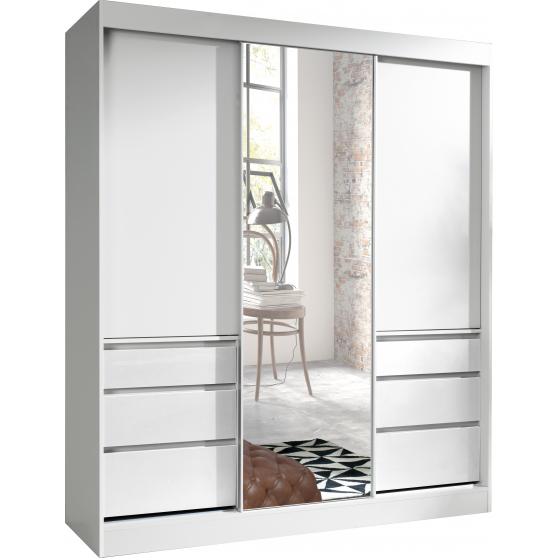 Szafa HAITI 180 z lustrem Podstawowe