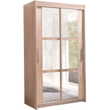 Szafa KARO 100 z lustrami Podstawowe