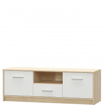 Szafka RTV 2D1S TIPS BIAŁY Podstawowe