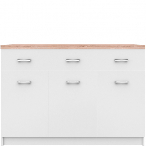 Komoda 3D2S TOP MIX BIAŁY Podstawowe