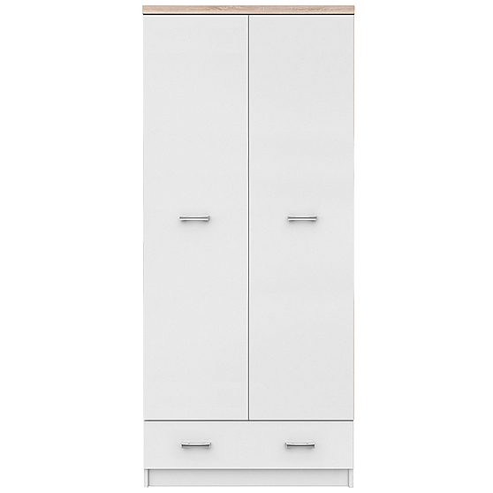 Szafa 2D1S TOP MIX BIAŁY Podstawowe