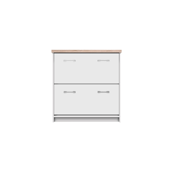 Szafka na buty 2K TOP MIX BIAŁY Podstawowe