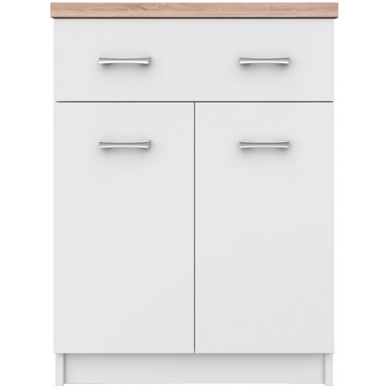 Komoda 2D1S/60 TOP MIX BIAŁY Podstawowe