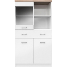 Witryna 2D1W1S/80 TOP MIX BIAŁY Podstawowe