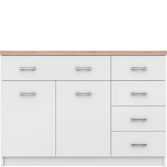 Komoda 2D5S TOP MIX BIAŁY Podstawowe